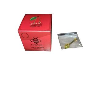 Honeybalm Cherry Lip Balm + Gold Applicator | Holiday Stocking Stuffer